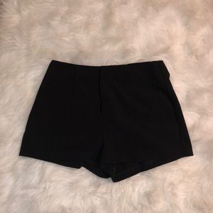 Black Slack Shorts